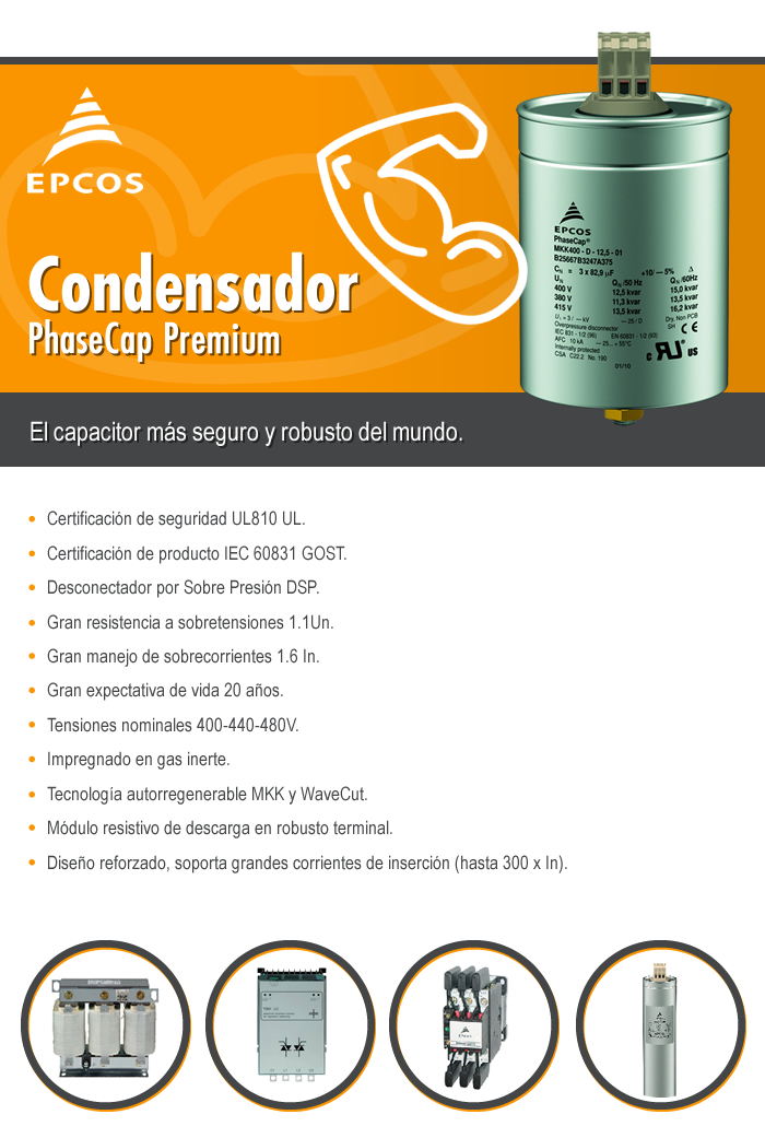 Condensador PhaseCap Premium